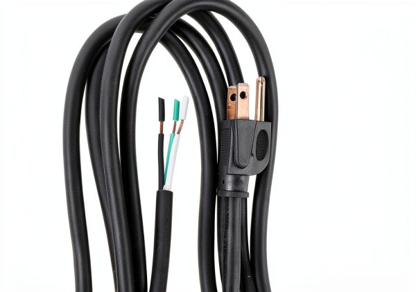 3-Wire Appliance Power Tool Cord 9 ft 16 AWG Black Bergen Industries-2