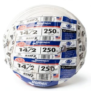 Southwire 250ft 14/2 WG NM-B Cable – Romex SIMpull, 600V, 90°C-0