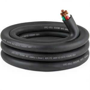 6ft 6/4 AWG SOOW Wire 6 Gauge 4-Conductor Cable by NINGBO LINSHENG-0