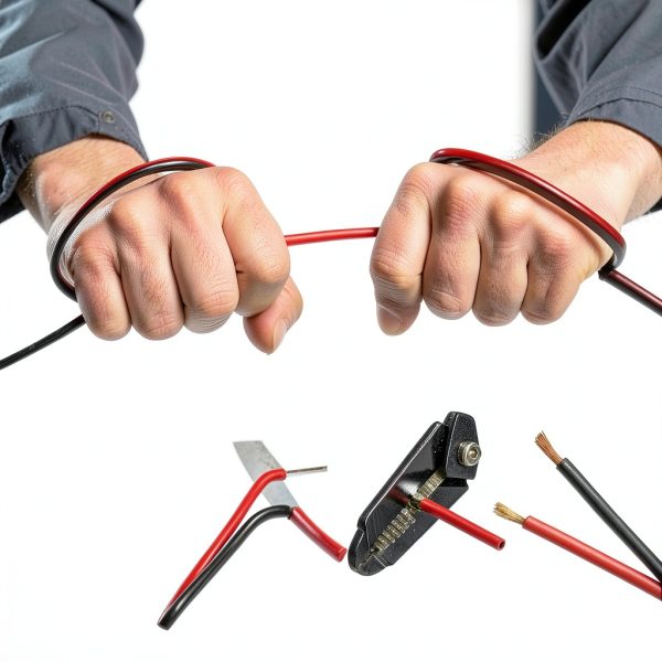 18 AWG CCA 2‑Conductor Wire 100FT Red/Black – PUDKLE PVC Cable-2