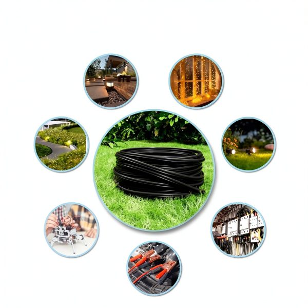 Energeaster 16 Gauge Low Voltage Landscape Wire 2-Conductor 250FT CCA-6