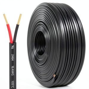 16 Gauge Wire HONENCN 16AWG PVC Cord for LED Lighting 30FT 12V/24V CCA-0