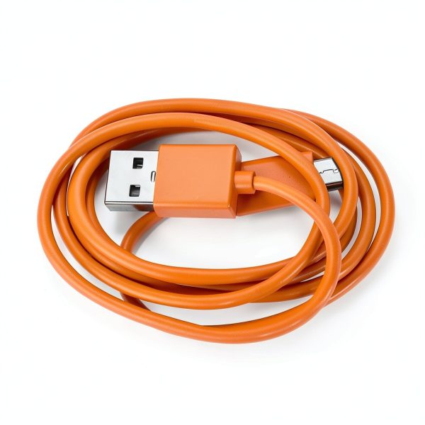 Replacement Fast Charging Charger Cable Power Cord Wire Compatible for Ring Enabled Video Doorbell (2020 Release) 2/3/3 Plus/4, Doorbell Pro/Plus and Camera Battery Charging Cable (3.3ft Orange)-4