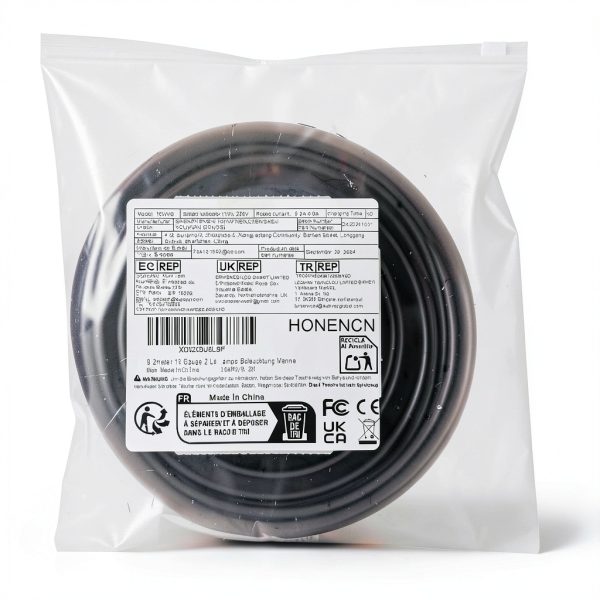 16 Gauge Wire HONENCN 16AWG PVC Cord for LED Lighting 30FT 12V/24V CCA-6